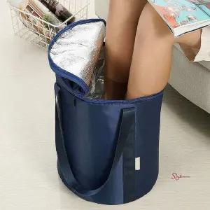 하이풋 발마사지 족탕기 접이식 붓기 바스켓 족욕opq310