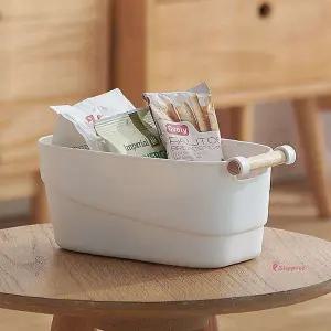 손잡이 옷장 과자 수납함 정리 장난감 펜트리 중형klm437