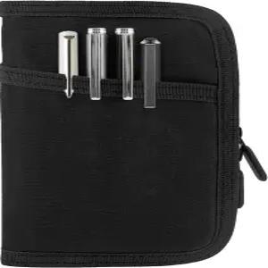 필드 노트 노트북 커버 3.3 x 5.5 저널 몰스킨 카이어 지퍼 펜 홀더가 있는 플래너용 방수 포켓 왁스