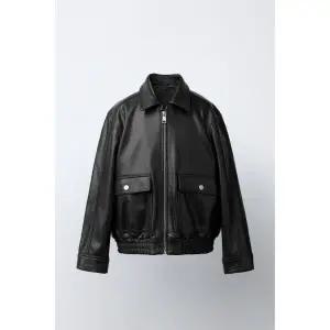 국내배송 ZARA 자라 주니어 키즈 페이크 레더 포켓 재킷 블랙 0562602800 1895108