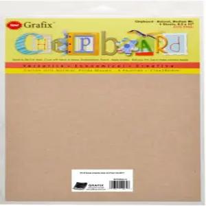 그라픽스 중간 무게 칩보드 ？ 8.5 x 11 천연 산이 없는 0.057 시트 카드 종이 공예 혼합 매체 홈 데코 등을