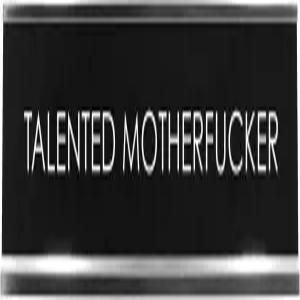 라이타 재능 있는 개자식의 참신함 책상 표지판