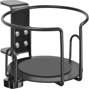 업그레이드된 컵 홀더 테이블 가장자리 또는 의자 팔걸이용 게임용 책상 액세서리 미끄럼 방지 음료 가정