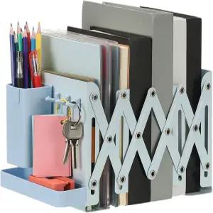 패티킬 조절 가능한 책 끝 6.5인치 높이의 헤비 듀티 금속 탈착식 펜 홀더 트레이와 북 데스크 오피스 홈
