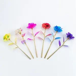 영롱한 홀로그램 장미 카네이션 조화 무드등 기념일 선물