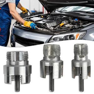 전기 드릴 사이즈 12  34 및 1인치와 호환되는 내부 외부 나사산용 3피스 파이프 가공 도구 키트