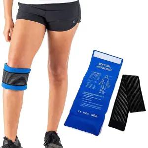 부착형 아이싱 슬리브 냉 온 찜질 찜질팩 스트랩 밴드 ojQ2+9WHR