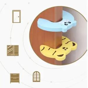 무타공 현관 방문 도어 스토퍼 문콕 닫힘 방지 가드 RFC7+2YVh