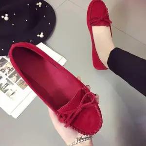 러블리스타일슈즈 여자 30대 스웨이드 단화 낮은굽 캐주얼 여성 로퍼