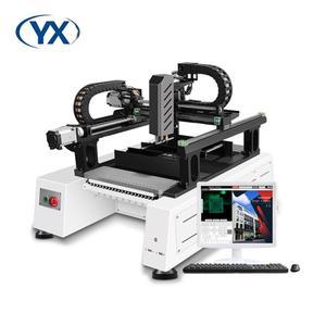 SMT 기계 2024 SMT220 데스크탑 Pcb 픽 앤 플레이스 2 헤드 40 피더 어셈블리 용 SMD 칩 배치