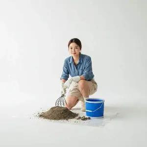 갯벌 조개잡이 도구 세트 해루질 호미 채집통 고무장갑 모음