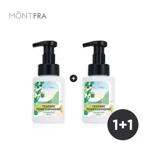 몽프라 사춘기 초등학생 청소년 티트리 폼클렌징 290ml 2개