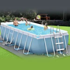 인텍스 프리즘 사각프레임 풀장세트,필터펌프 포함 코스트코 잡화마켓2603