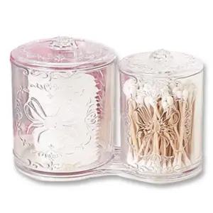 엔틱화장솜면봉케이스 화장품용기 화장솜케이스 면봉케이스 다용도용기