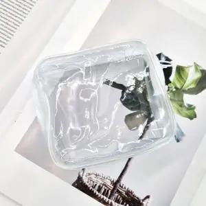 소형파우치 PVC 여행 투명 가방 파우치 소형 화이트 파우치 미니가방