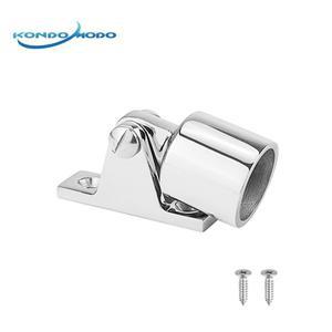 보트 비미니 소형 탑 스테인레스 스틸 316 피팅 데크 힌지 슬라이드 캡 파이프 아이 엔드 외부 캐노피 튜브