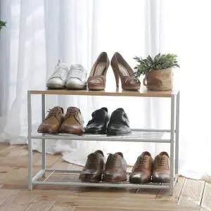 [하프클럽/셀러허브]이지 컴퓨터책상 우드 3단선반