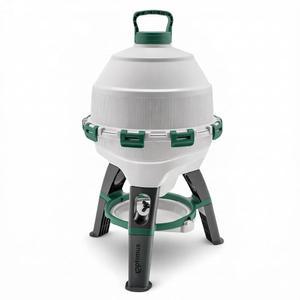 부화 시간 자동 가금류 음용기 6갤런 22.7리터 u2013 중력식 닭 물 공급기 - Cooper UV 안정화 플라스틱 닭과 오리를 위한 간편한 세척 및 탑필 정수기