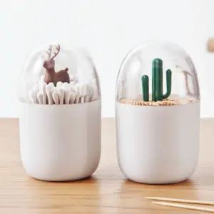 퀄리 면봉케이스 이쑤시개통 센스있는집들이 개업선물 MFi3+9CkH