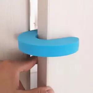 폭신한 도어 쿠션 손끼임 방지 문닫힘 방지 완충 용품 Lcj8+1isP