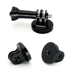 알미늄 삼각대 셀카봉 연결 1/4 나사 홀 마운트 액션캠 고프로