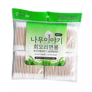 에스에스_62면봉 대용량 회오리 회오리면봉 고급 4P