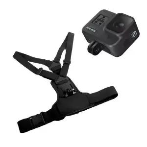 [셀러에이드]고프로 인스타360 호환 액션캠 가슴 스트랩 체스트 하네스 마운트