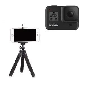 [셀러에이드]고프로 호환 액션캠 스마트폰 관절 삼각대 소형 문어 스탠드 고릴라