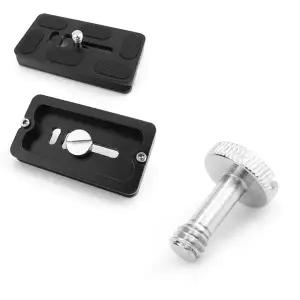 [셀러에이드]카메라 플레이트 D링 1/4 고정 나사 볼트 삼각대 조명 모니터 K058