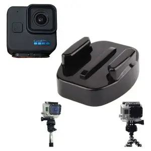 [셀러에이드]고프로11 미니 호환 액션캠 삼각대 스탠드 연결 1/4 베이스 마운트