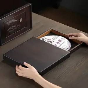 보이차 보관함 케이스 녹차 보관 오동나무 보이차함 나무