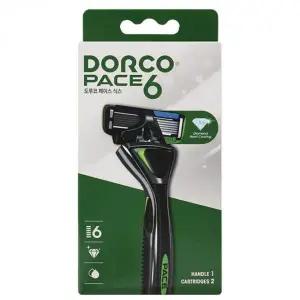 면도기 6중날 본체 1입 면도날 2입 세트