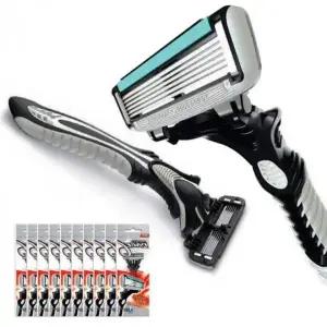 [셀러에이드]면도기 휴대용 6중날 페이스 쉐이버