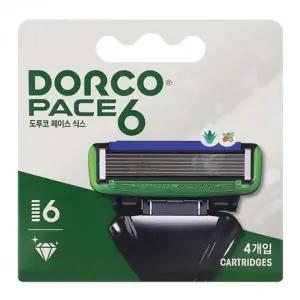 면도날 6중날 다이아몬드 하드코팅 4입