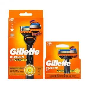 면도기 5중날 5개입 미세진동 리필 면도날