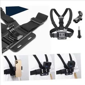 [셀러에이드]고프로 액션캠 가슴 스트랩 바디 액션캠 체스트 마운트 스마트폰