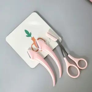 눈썹 정리 3종 세트 핑크 눈썹칼 눈썹정리 눈썹다듬기 눈썹관리 눈썹용칼