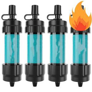 야외용 미니 정수 빨대 생존 또는 휴대용 비상용품 정수기 미크론