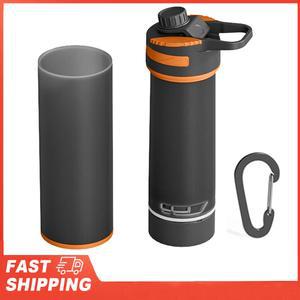 명확하게 물병 초미세 필터 휴대용 정수기 하이킹 캠핑 야외 여행용