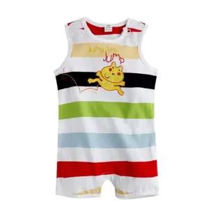 점프개구리 스트라이프 민나시 아동우주복 303573 LeU4+5UpZ