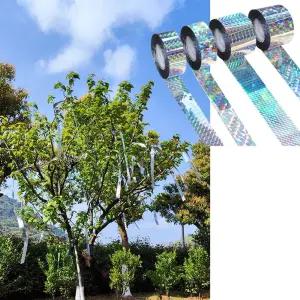비둘기 퇴치 테이프 양면 반사 조류 정원 농사 과수원 ALq4+5oGa