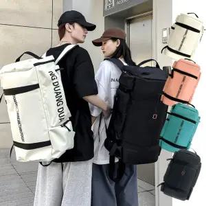 헬스 요가 운동 스포츠 수납 빅 백팩 스포츠백 가방 BQq7+6Kiz