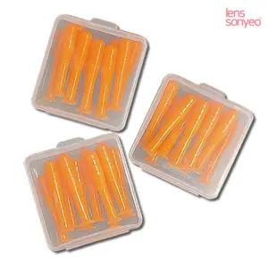 렌즈소녀 오렌지 하드렌즈석션 30개 드림렌즈 뽁뽁이 흡입봉 흡착봉 렌즈제거봉 주황