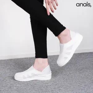 [아나이스] 국내제작 발편한 간호화 슬립온 4cm_26S184