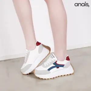 [아나이스] 콤비 발편한 키높이 스니커즈 5cm_26S181