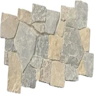 가짜 암석 벽 덮개 패널 내부 또는 외부 빅 스톤 사이딩 위한 FRP 3D 피복 가벼운 베이지 브라운 볼더 타일