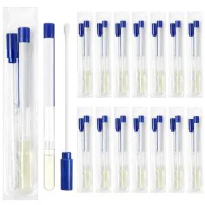 수집 및 회수를 위한 보존 50개 팁이 플라스틱 젤이 TrelaCo 포함된 레이온 운송용 면봉 샤프트