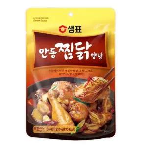 샘표 N2G2K2G1 간편요리양념장 안동찜닭양념 닭한마리용 210g