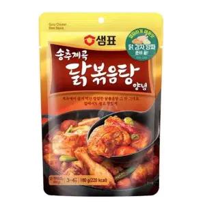 샘표 R3Q4G0M9 간편요리양념장 송추계곡 닭볶음탕양념 180g