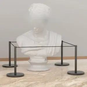 갤러리 차단봉 컷팅봉 펜스 대기열 전시장 바리게이트